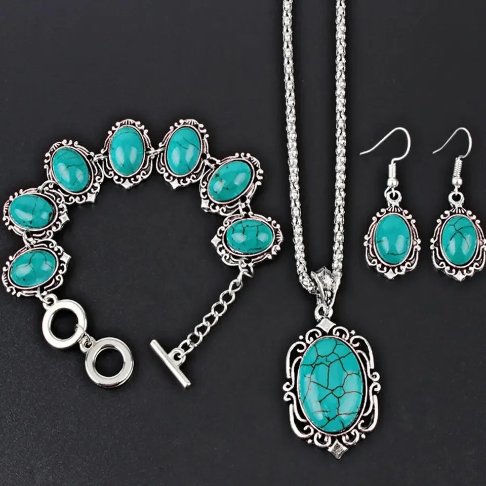 Vintage Turquoise Set