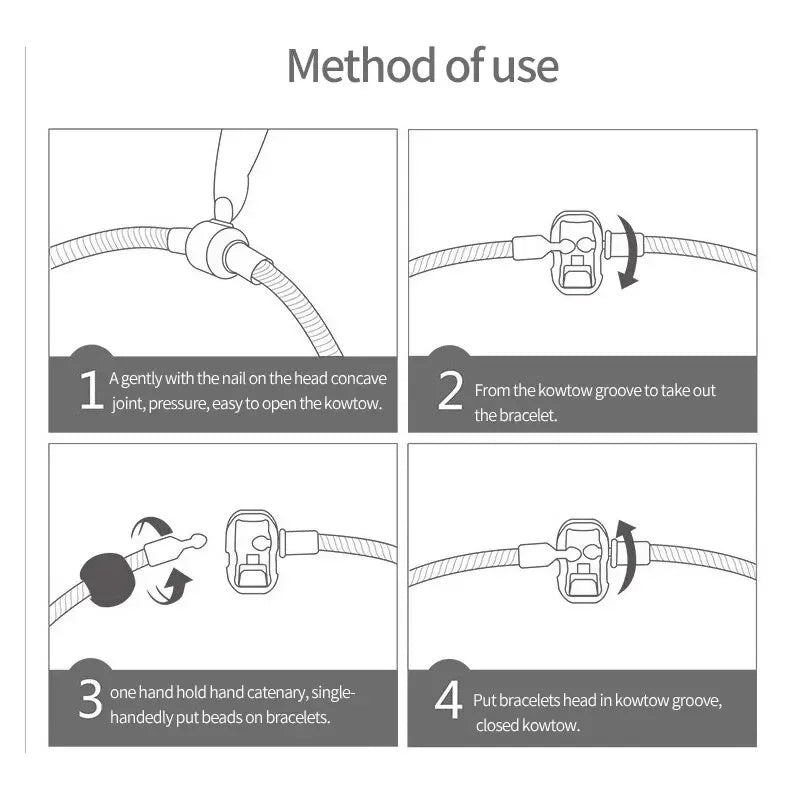 925 Sterling Silver Snake Bone Charm Bracelet for Women – Handmade Trendy Jewelry