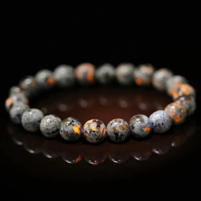 Natural Stone Beaded Bracelet – Amethyst, Tiger Eye, Quartz & Agate Strand