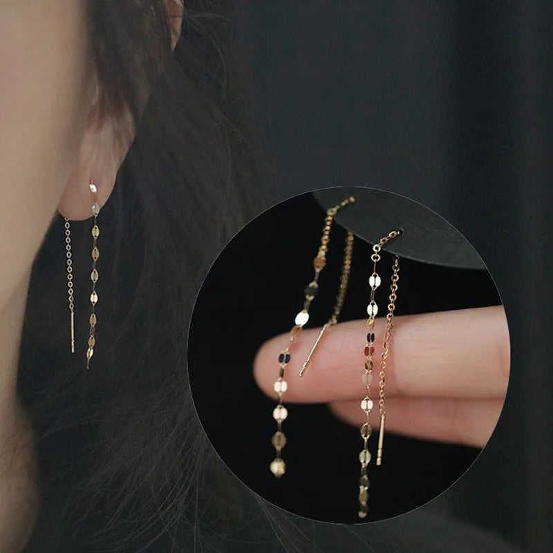 Zircon Crystal Drop Earrings for Women – Butterfly, Bee & Flower Long Hanging Jewelry